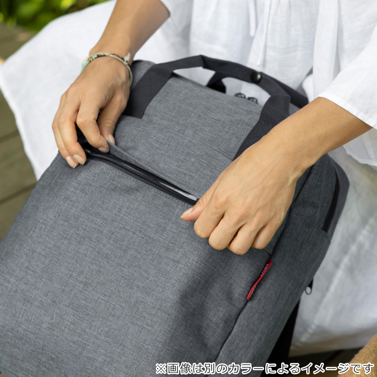 ALLDAYBACKPACKMBLACK(オールデーバックパックM)