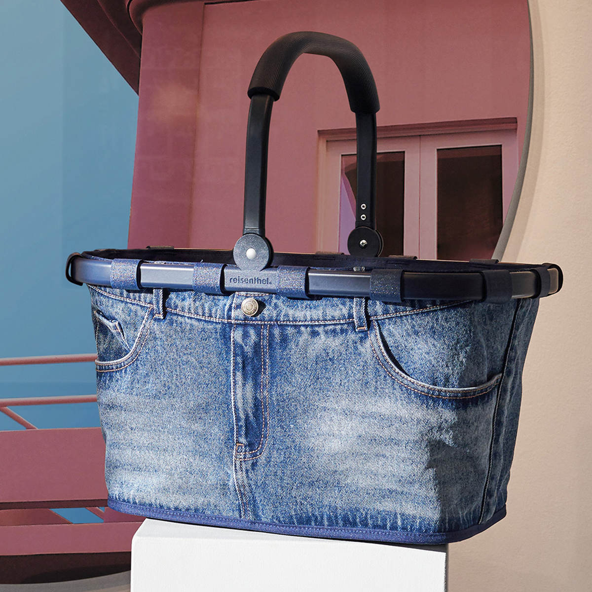 キャリーバッグ フレーム ジーンズ(CARRYBAGFRAMEJEANS)