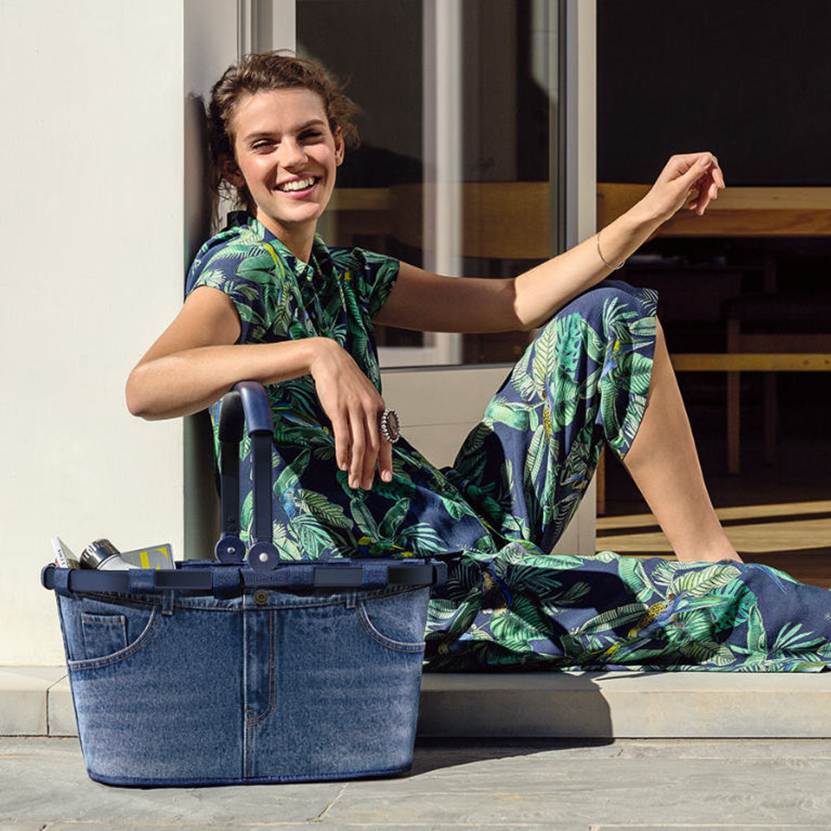 キャリーバッグ フレーム ジーンズ(CARRYBAGFRAMEJEANS)