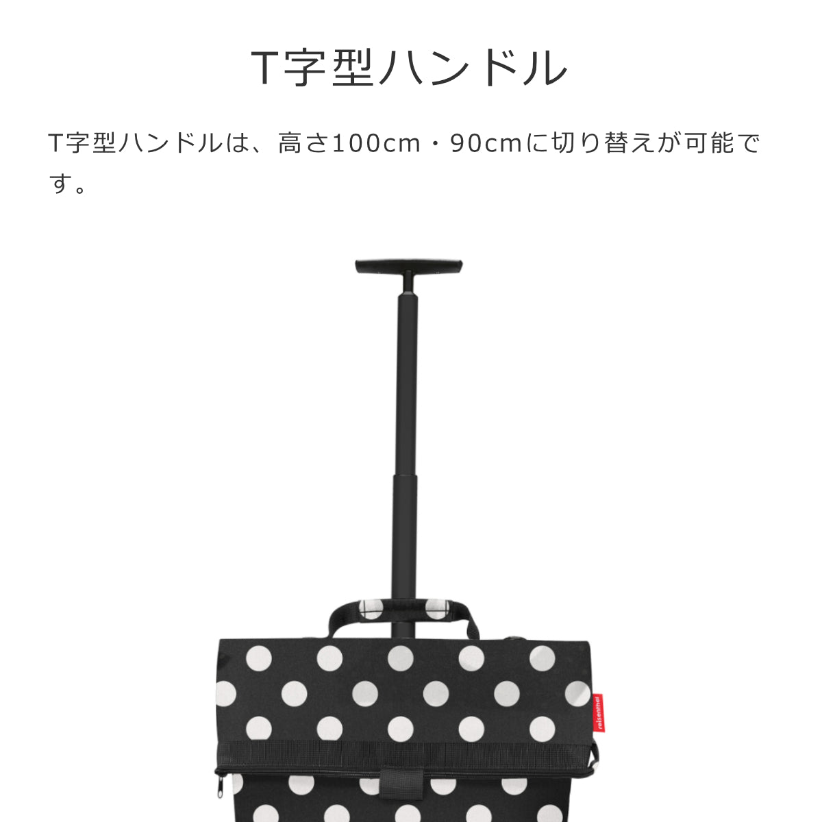 トローリーM フレームドットホワイト(TROLLEYMFRAMEDOTSWHITE)