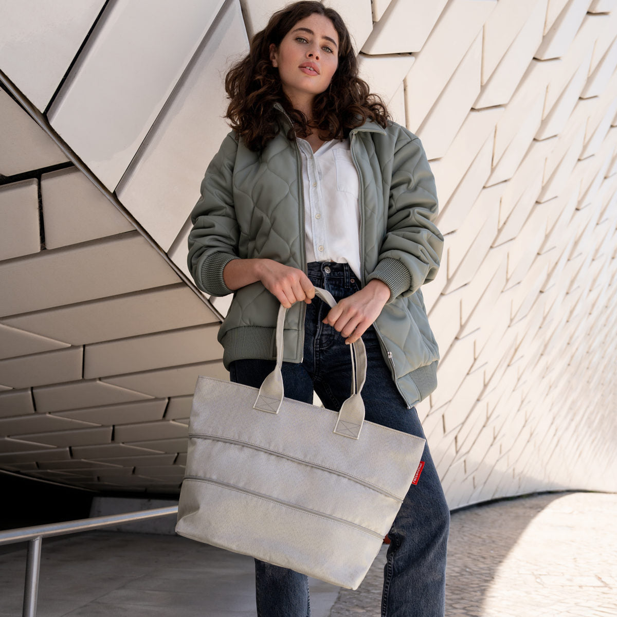 SHOPPERE1HERRINGBONESAND(ショッパーE1 ヘリンボーンサンド)