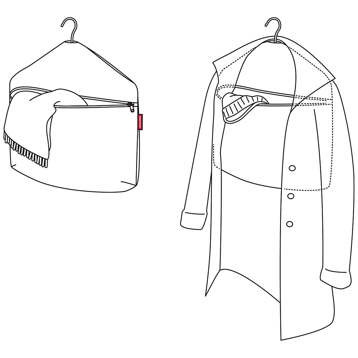 【アウトレット】ワードローブハンガー(WARDROBEHANGER)