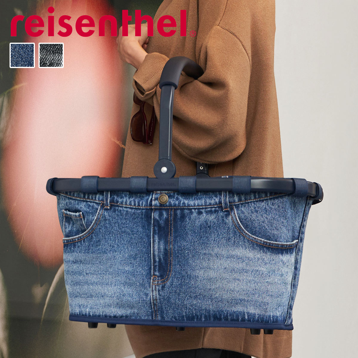 キャリーバッグ　フレーム　ジーンズ（CARRYBAGFRAMEJEANS）
