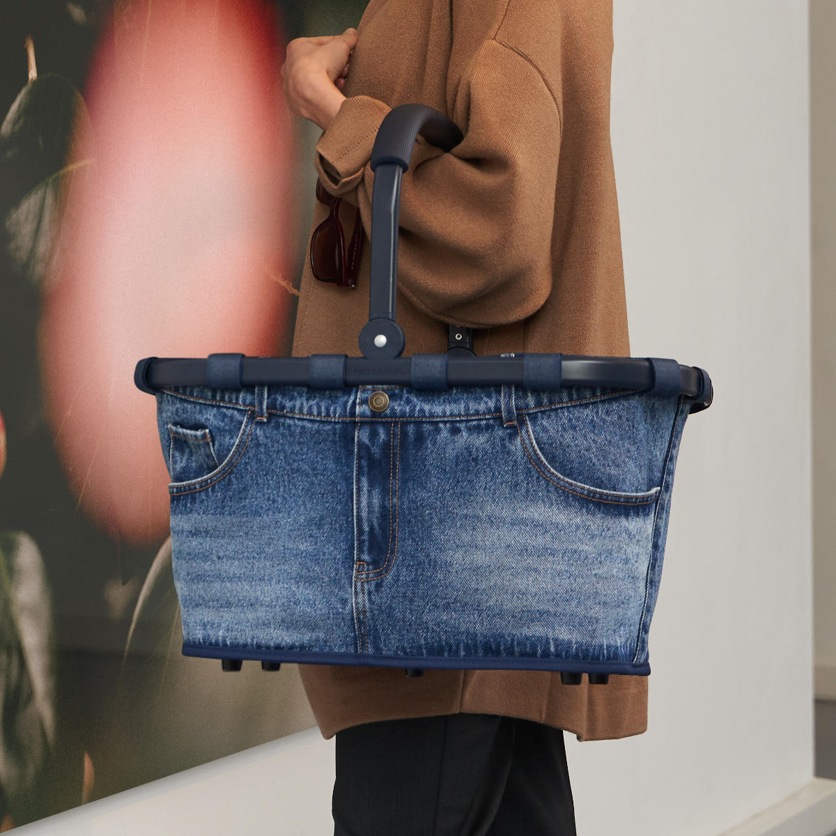 キャリーバッグ　フレーム　ジーンズ（CARRYBAGFRAMEJEANS）